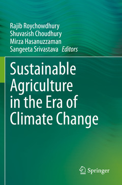 Couverture de l’ouvrage Sustainable Agriculture in the Era of Climate Change