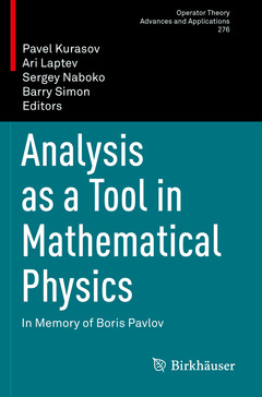 Couverture de l’ouvrage Analysis as a Tool in Mathematical Physics