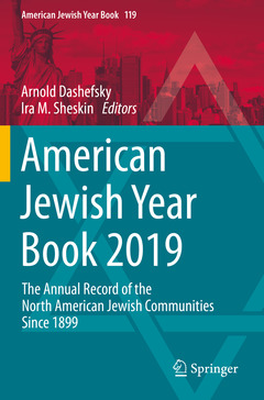 Couverture de l’ouvrage American Jewish Year Book 2019