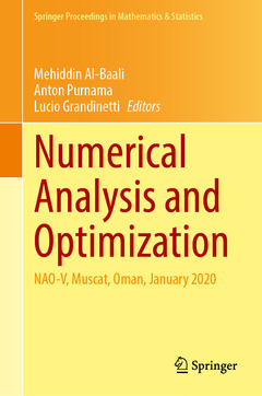 Couverture de l’ouvrage Numerical Analysis and Optimization