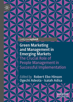 Couverture de l’ouvrage Green Marketing and Management in Emerging Markets
