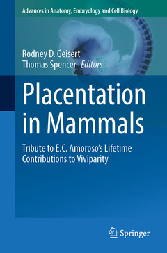 Couverture de l’ouvrage Placentation in Mammals