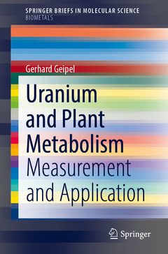 Couverture de l’ouvrage Uranium and Plant Metabolism