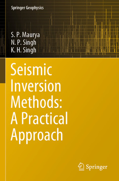 Couverture de l’ouvrage Seismic Inversion Methods: A Practical Approach
