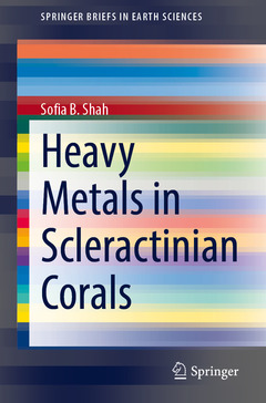 Couverture de l’ouvrage Heavy Metals in Scleractinian Corals