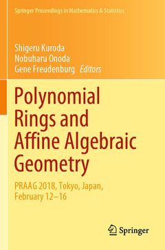 Couverture de l’ouvrage Polynomial Rings and Affine Algebraic Geometry