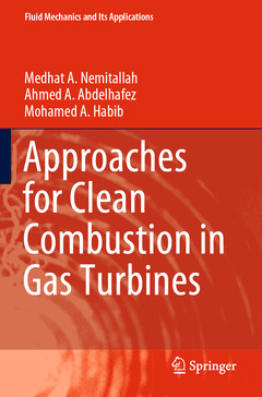 Couverture de l’ouvrage Approaches for Clean Combustion in Gas Turbines