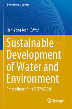 Cover of the book Sustainable Development of Water and Environment