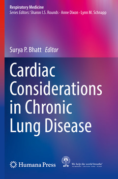 Couverture de l’ouvrage Cardiac Considerations in Chronic Lung Disease