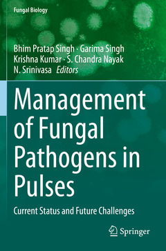 Couverture de l’ouvrage Management of Fungal Pathogens in Pulses