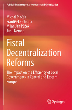 Couverture de l’ouvrage Fiscal Decentralization Reforms