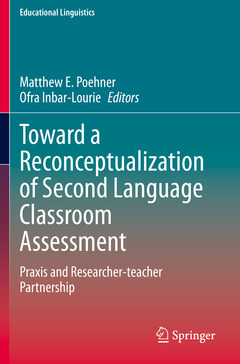 Couverture de l’ouvrage Toward a Reconceptualization of Second Language Classroom Assessment