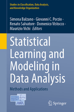 Couverture de l’ouvrage Statistical Learning and Modeling in Data Analysis