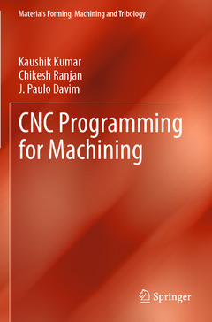Couverture de l’ouvrage CNC Programming for Machining 