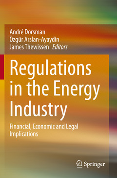Cover of the book Regulations in the Energy Industry