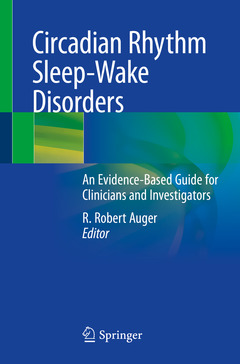 Couverture de l’ouvrage Circadian Rhythm Sleep-Wake Disorders
