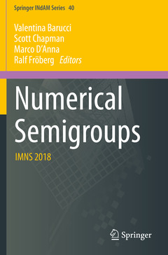 Couverture de l’ouvrage Numerical Semigroups 