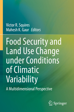 Couverture de l’ouvrage Food Security and Land Use Change under Conditions of Climatic Variability