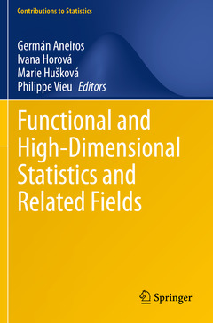 Couverture de l’ouvrage Functional and High-Dimensional Statistics and Related Fields