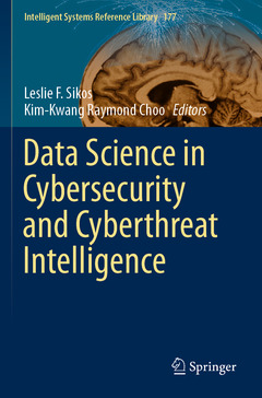 Couverture de l’ouvrage Data Science in Cybersecurity and Cyberthreat Intelligence