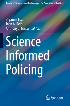 Couverture de l’ouvrage Science Informed Policing