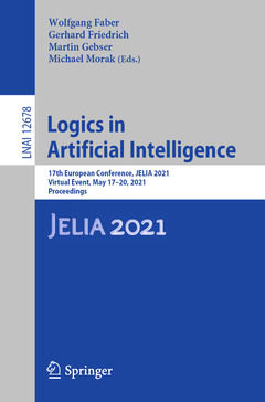 Couverture de l’ouvrage Logics in Artificial Intelligence