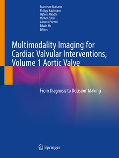 Couverture de l’ouvrage Multimodality Imaging for Cardiac Valvular Interventions, Volume 1 Aortic Valve