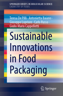 Couverture de l’ouvrage Sustainable Innovations in Food Packaging