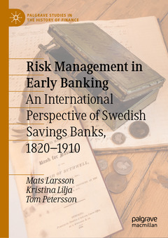 Couverture de l’ouvrage Risk Management in Early Banking