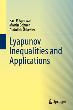 Couverture de l’ouvrage Lyapunov Inequalities and Applications