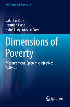 Couverture de l’ouvrage Dimensions of Poverty