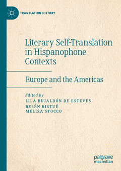 Couverture de l’ouvrage Literary Self-Translation in Hispanophone Contexts - La autotraducción literaria en contextos de habla hispana