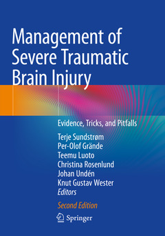 Couverture de l’ouvrage Management of Severe Traumatic Brain Injury