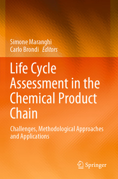 Couverture de l’ouvrage Life Cycle Assessment in the Chemical Product Chain