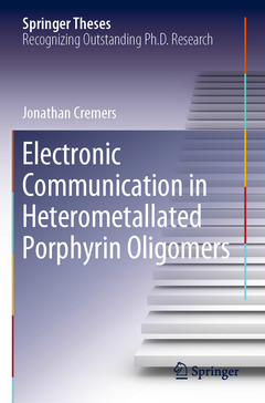 Couverture de l’ouvrage Electronic Communication in Heterometallated Porphyrin Oligomers