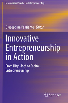 Couverture de l’ouvrage Innovative Entrepreneurship in Action