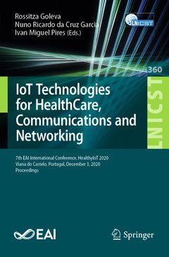 Couverture de l’ouvrage IoT Technologies for HealthCare