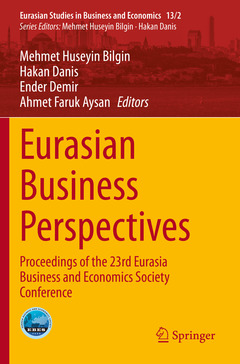 Couverture de l’ouvrage Eurasian Business Perspectives