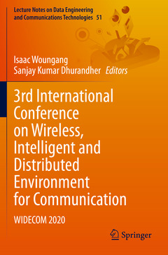 Couverture de l’ouvrage 3rd International Conference on Wireless, Intelligent and Distributed Environment for Communication