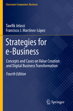 Couverture de l’ouvrage Strategies for e-Business