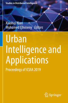 Couverture de l’ouvrage Urban Intelligence and Applications