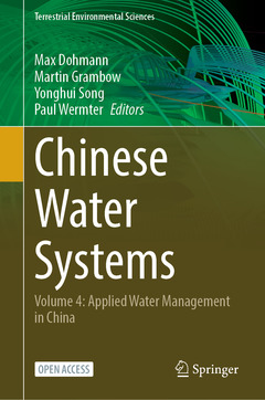 Couverture de l’ouvrage Chinese Water Systems