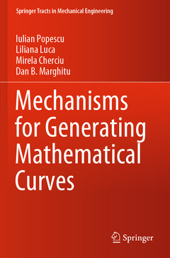 Couverture de l’ouvrage Mechanisms for Generating Mathematical Curves