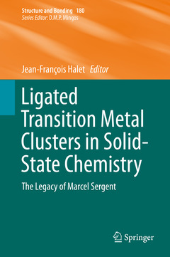 Couverture de l’ouvrage Ligated Transition Metal Clusters in Solid-state Chemistry