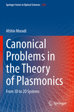 Couverture de l’ouvrage Canonical Problems in the Theory of Plasmonics