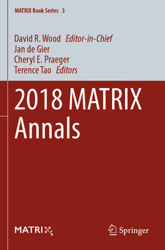 Couverture de l’ouvrage 2018 MATRIX Annals