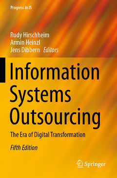 Couverture de l’ouvrage Information Systems Outsourcing
