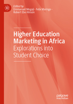 Couverture de l’ouvrage Higher Education Marketing in Africa