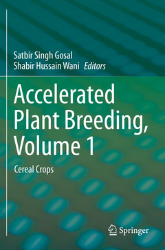 Couverture de l’ouvrage Accelerated Plant Breeding, Volume 1