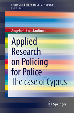 Couverture de l’ouvrage Applied Research on Policing for Police